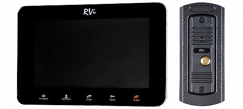 RVi-VD7-11M (черный) + RVi-305 LUX