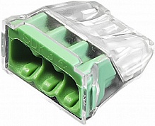 Клемма (88167504) 3-проводниковая с пастой, зеленая (100 шт) - широкий выбор, низкие цены, доставка. Монтаж клемма (88167504) 3-проводниковая с пастой, зеленая (100 шт)
