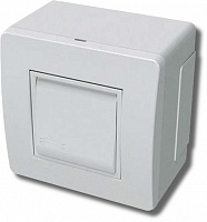 Коробка в сборе с выключателем, белая (10002) - широкий выбор, низкие цены, доставка. Монтаж коробка в сборе с выключателем, белая (10002)