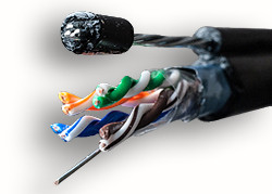 FTP4-C5E-STANDARD-PE-OUTDOOR-305, T-FG8 (трос), 4x2xAWG24, CU (01-1026) FTP4-C5E-STANDARD-PE-OUTDOOR-305, T-FG8 (трос), 4x2xAWG24, CU (01-1026)