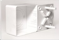 Коробка универсальная 85х85х45 (40-0460) - широкий выбор, низкие цены, доставка. Монтаж коробка универсальная 85х85х45 (40-0460)