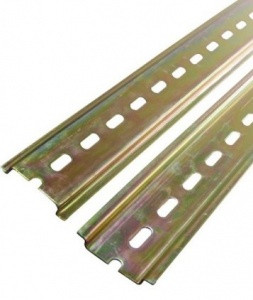 DIN-рейка 30см оцинкованная (YDN10-0030) DIN-рейка 30см оцинкованная (YDN10-0030)