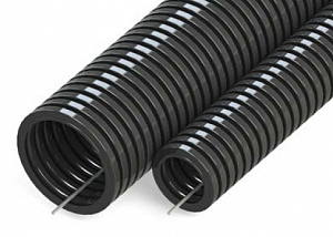 Труба ПА стойкая к ультрафиолету (УФ) не распространяющая горение с зондом D=25 Труба ПА стойкая к ультрафиолету (УФ) не распространяющая горение с зондом D=25