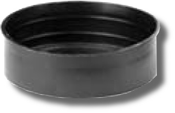 Заглушка для двустенных труб D=110, наружная, 023110 Заглушка для двустенных труб D=110, наружная, 023110