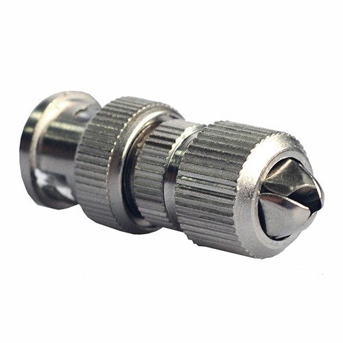 BNC универсальный (штекер), цанговый зажим BNC универсальный (штекер), цанговый зажим