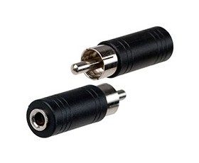 Jack (гн.) моно, 3,5мм-RCA (ш) Jack (гн.) моно, 3,5мм-RCA (ш)