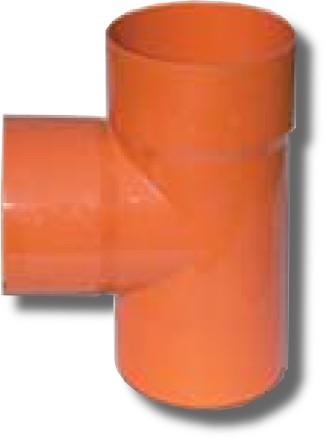 Тройник для двустенных труб, 90°, D=90, 020090 Тройник для двустенных труб, 90°, D=90, 020090