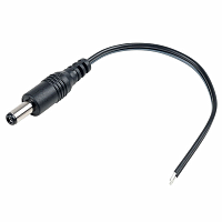 Разъем питания DCx2.1 (штекер), с кабелем (FW-12/24) - широкий выбор, низкие цены, доставка. Монтаж разъем питания dcx2.1 (штекер), с кабелем (fw-12/24)