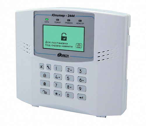 Юпитер-2444 (4 IP/GPRS), ЖК-дисплей