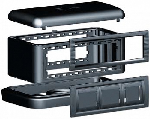 Башенка BUS, 12 модулей, белая (09050)
