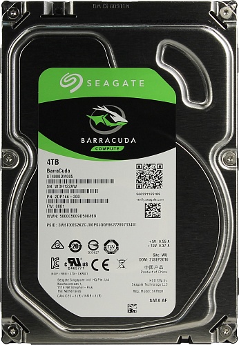 HDD 4000 GB (4 TB) SATA-III Barracuda (ST4000DM005) HDD 4000 GB (4 TB) SATA-III Barracuda (ST4000DM005)
