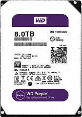 HDD 8000 GB (8 TB) SATA-III Purple (WD80PURZ)