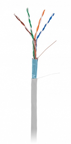 NETLAN F/UTP 4 пары, Кат.5e, внутренний, PVC (EC-UF004-5E-PVC-GY)